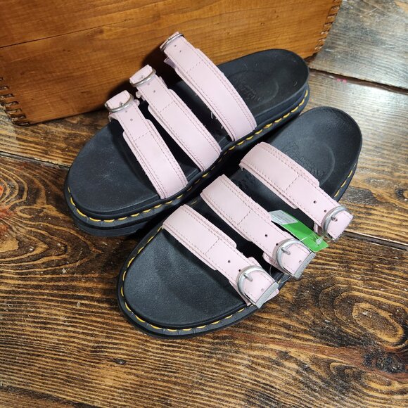 Dr. Martens Light Pink Platform Sandals - Picture 2 of 5